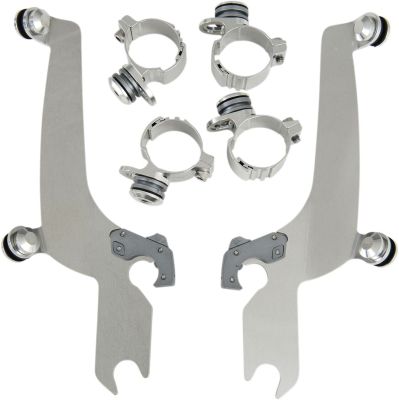 23200014 - MEMPHIS SHADES MOUNTING KIT TRIGGER-LOCK SPORTSHIELD-WINDSHIELD POLISH...