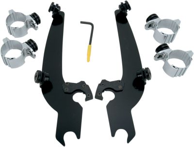 23200069 - MEMPHIS SHADES MOUNTING KIT TRIGGER-LOCK SPORTSHIELD-WINDSHIELD BLACK