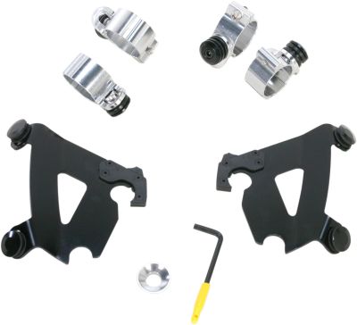 23200130 - MEMPHIS SHADES MOUNTING KIT TRIGGER-LOCK CAFE-FAIRING BLACK