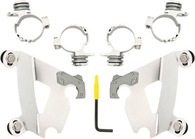 23200132 - MEMPHIS SHADES MOUNTING KIT TRIGGER-LOCK BULLET-FAIRING POLISHED