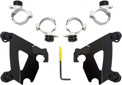 23200134 - MEMPHIS SHADES MOUNTING KIT TRIGGER-LOCK CAFE-FAIRING BLACK