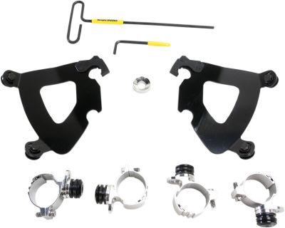 23200165 - MEMPHIS SHADES MOUNTING KIT TRIGGER-LOCK GAUNTLET-FAIRING BLACK
