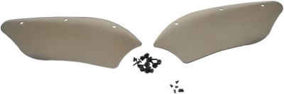 23500111 - MEMPHIS SHADES BATWING FAIRING WIND DEFLECTORS BLACK