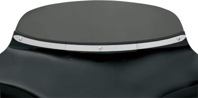 23500128 - MEMPHIS SHADES WINDSHIELD TRIM BATWING-FAIRING SOLID SLIM POLISHED