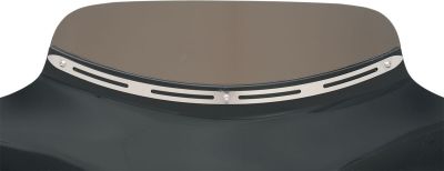 23500134 - MEMPHIS SHADES WINDSHEILD TRIM BATWING-FAIRING SLOTTED SLIM POLISHED