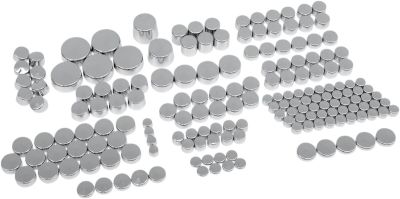 24010693 - DRAG SPECIALTIES BOLT COVER KIT DELUXE CHROME