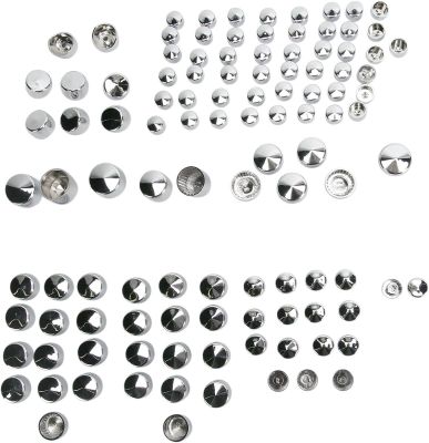 24010698 - DRAG SPECIALTIES BOLT COVER KIT STANDARD CHROME