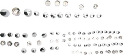 24010710 - DRAG SPECIALTIES BOLT COVER KIT STANDARD CHROME