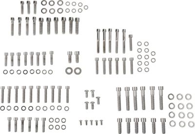 24010761 - DRAG SPECIALTIES CHROME SOCKET-HEAD MOTOR BOLT KIT SMOOTH
