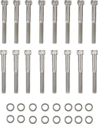 24010783 - DRAG SPECIALTIES CHROME SOCKET-HEAD PRIMARY COVER BOLT KIT KNURLED