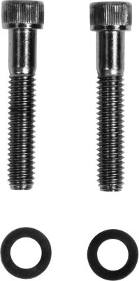 24011028 - DRAG SPECIALTIES BOLT KIT M8 STARTER KNURLED ALLEN HEAD BLACK