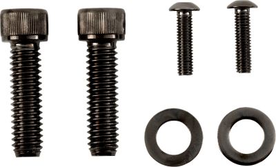 24011036 - DRAG SPECIALTIES BOLT KIT M8 REAR BRAKE CONTROL KNURLED ALLEN HEAD BLA...