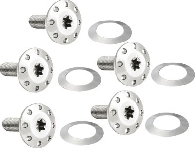 24011698 - ARLEN NESS BOLT KIT ROTOR FRONT HOLESHOT 5 PACK SPOKE MOUNT,POL