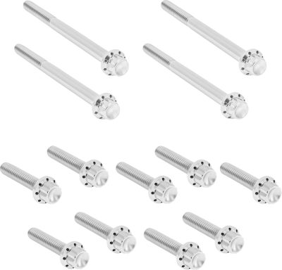 24011731 - ARLEN NESS HARDWARE KIT TITANUIM 12PT PRIMARY COVER POLISH