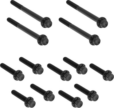 24011732 - ARLEN NESS HARDWARE KIT TITANUIM 12PT PRIMARY COVER BLACK