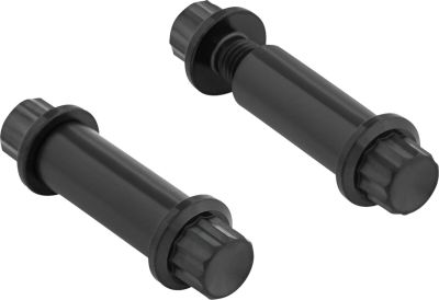 24011776 - ARLEN NESS BOLTS KIT TITANIUM 12PT FOOTPEG BLACK