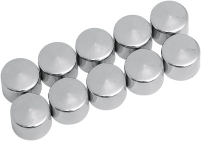 24020116 - DRAG SPECIALTIES CHROME HEX BOLT/NUT COVER 7/16