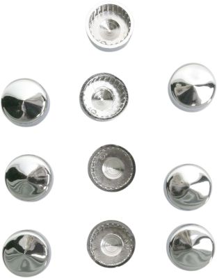 24020117 - DRAG SPECIALTIES CHROME HEX BOLT/NUT COVER 1/2