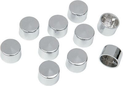 24020124 - DRAG SPECIALTIES CHROME 12 POINT SCREW COVER 1/4