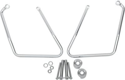 35010159 - DRAG SPECIALTIES SADDLEBAG SUPPORT BRACKET CHROME