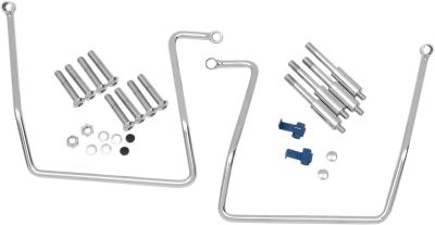 35010258 - DRAG SPECIALTIES SADDLEBAG SUPPORT BRACKET CHROME