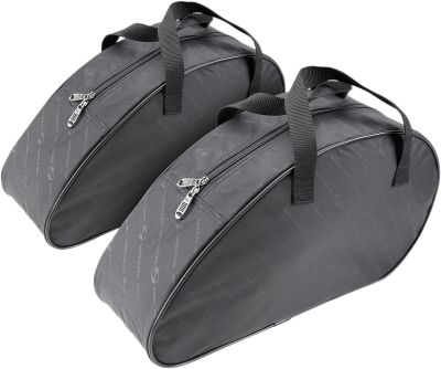 35010608 - SADDLEMEN SADDLEBAG LINER UNIVERSAL TEXTILE TEARDROP SMOOTH BLACK