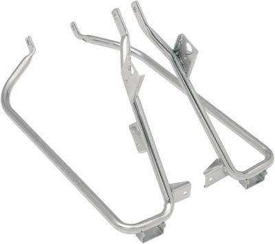 35010612 - DRAG SPECIALTIES SADDLEBAG SUPPORT BRACKET CHROME