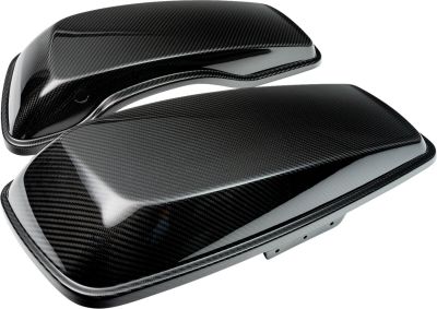 35012123 - SLYFOX LIDS SADDLEBAG 14-23 FL CARBON GLOSS