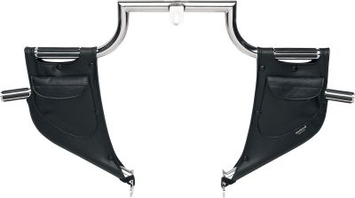 35500012 - DRAG SPECIALTIES RAIN GUARD LINDBY TWINBAR AND HIGHWAY BAR PLAIN TEXTI...