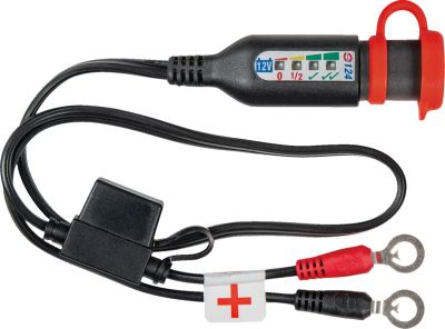 38070317 - tecMATE BATTERY CORD EYE WITH TEST FOR 12V LEAD ACID BATTERYS