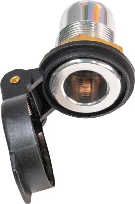 38070466 - tecMATE DIN SOCKET FLIPCAP O-18S