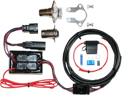 39020160 - KHROME WERKS HARNESS TRAILER WIRING KIT 4 WIRE PLUG AND PLAY