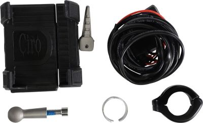 44020592 - CIRO 3D SMARTPHONE/GPS HOLDER PREMIUM WITH BAR MOUNT BLACK