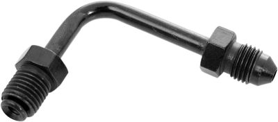 69003BK - GOODRIDGE BRAKELINE ADAPTER TUBE STAINLESS-STEEL 90° SHORT BLACK -03 ...