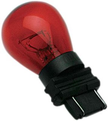 78052001 - DRAG SPECIALTIES DUAL FILAMENT BULB RED 3157-STYLE