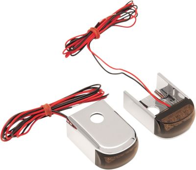 78061034 - ALLOY ART FENDER STRUT LED MARKER LIGHTS CHROME