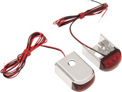 78061041 - ALLOY ART FENDER STRUT LED MARKER LIGHTS CHROME