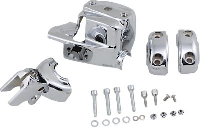 78070030 - Küryakyn CHROME BRAKE & CLUTCH CONTROL DRESS-UP KIT HD F/DUAL DISC