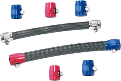 93607DR - GOODRIDGE HOSE FINISHER FOR AN-07 HOSE ALUMINIUM RED