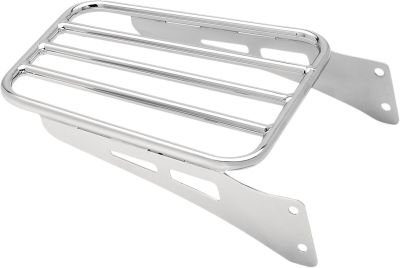 BLV23500 - COBRA TUBULAR LUGGAGE RACK FOR SISSY BAR CHROME