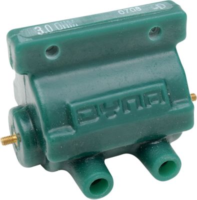 DC61 - DYNATEK DUAL-PLUG COIL 3OHM GREEN