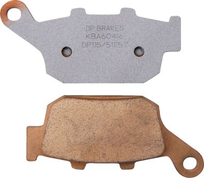 DP115 - DP BRAKES BRAKE PAD DP SINTERED REPLACEMENT STREET TOURING OFF-ROAD/AT...