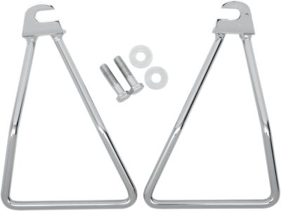 DS110854 - DRAG SPECIALTIES SADDLEBAG SUPPORT BRACKET SINGLE BOLT MOUNT CHROME