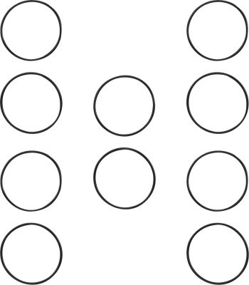 DS174821 - JAMES O-RING OIL PUMP COVER