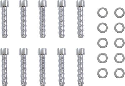 DS175006 - GARDNER-WESTCOTT BOLT KIT STEEL CAM COVER/SOCKET HEAD CHROME NATURAL