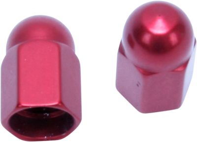DS181192 - Barnett CUSTOM ANODIZED VALVE CAPS RED