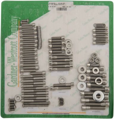 DS189370 - GARDNER-WESTCOTT BOLT KIT MOTOR/SOCKET HEAD STAINLESS STEEL POLISHED N...
