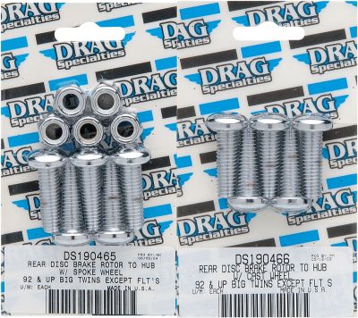 DS190465 - DRAG SPECIALTIES REAR BRAKE DISC BOLT KIT