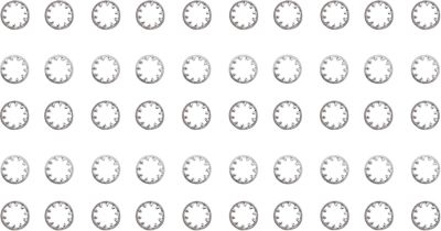 DS190508 - DRAG SPECIALTIES LOCK WASHER CHROME 3/8