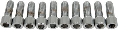 DS190545S - DRAG SPECIALTIES SOCKET-HEAD BOLT 5/16-18X0.875 SMOOTH CHROME